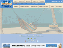 Tablet Screenshot of hammocks-of-americas.com